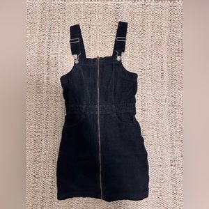 american eagle corduroy overall dress